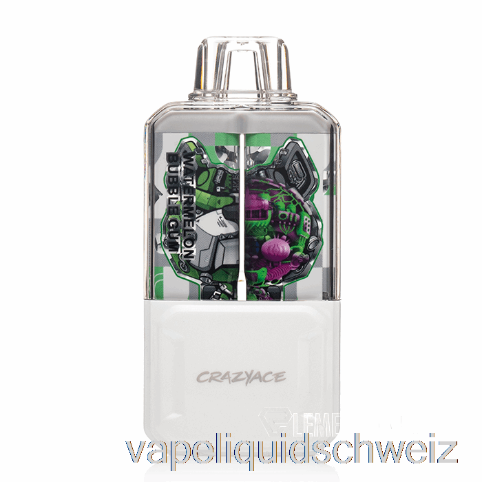 Crazyace B15000 Einweg-Wassermelonen-Kaugummi-Vape Ohne Nikotin